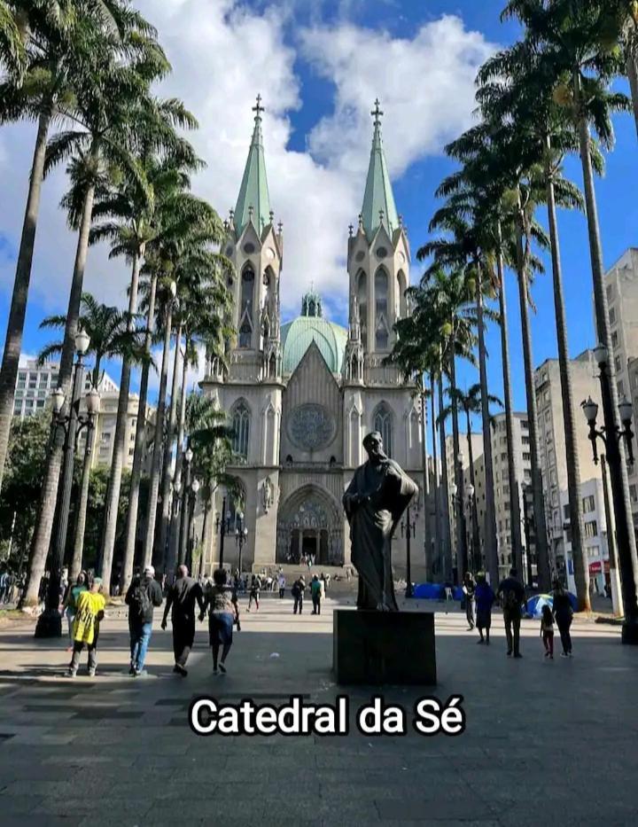 Studio M Proximo Da 25 De Marco, Bras E Santa Efigenia Piscina No Centro De Sp Ao Lado Do Metro Apartman São Paulo Kültér fotó